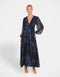 Sandra Deep V Maxi Dress